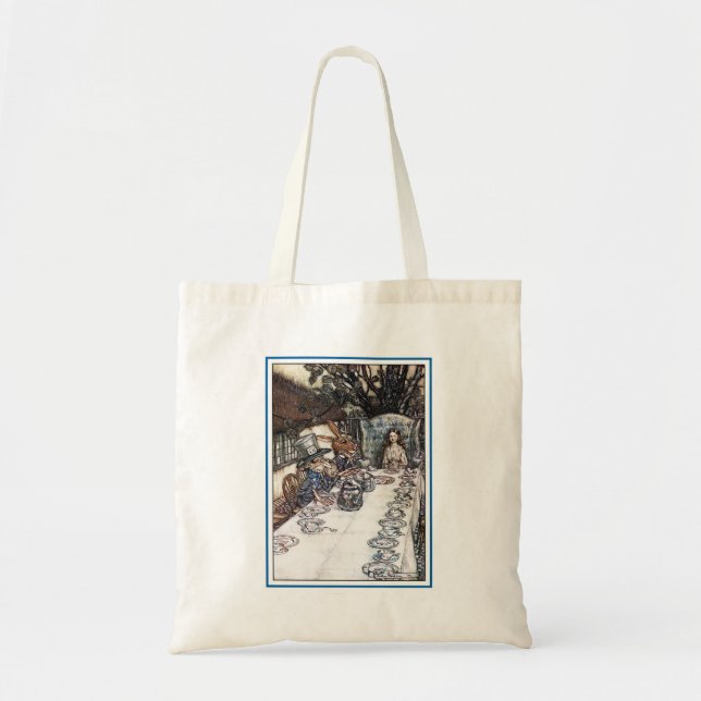 Bag: Mad Hatter Tea Party - Rackham Tygkasse (Framsidan)