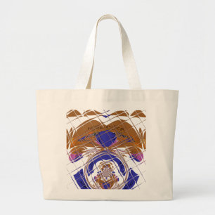 Bag-mall Jumbo Tygkasse