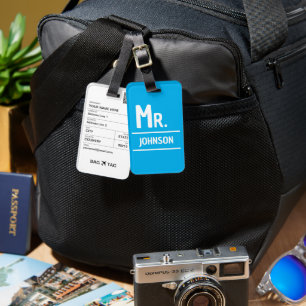 BAG-MÄRKRN - fru BAG a) Bagagebricka