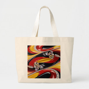 Bag med belgiskt Färg Design Jumbo Tygkasse