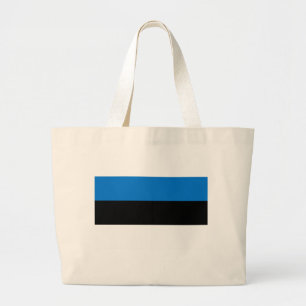 Bag med Estlands Flagga Jumbo Tygkasse