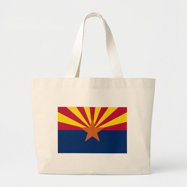 Bag med Flagga Arizona State - USA Jumbo Tygkasse (Framsidan)