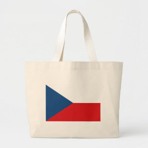 Bag med Flagga av Czechia Jumbo Tygkasse