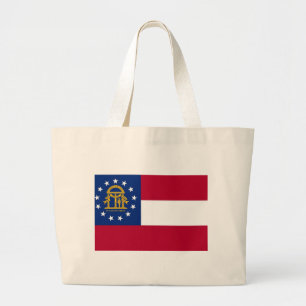 Bag med Flagga av Georgia State - USA Jumbo Tygkasse