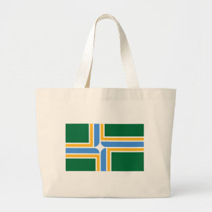 Bag med Flagga av Portland, Oregon, USA Jumbo Tygkasse