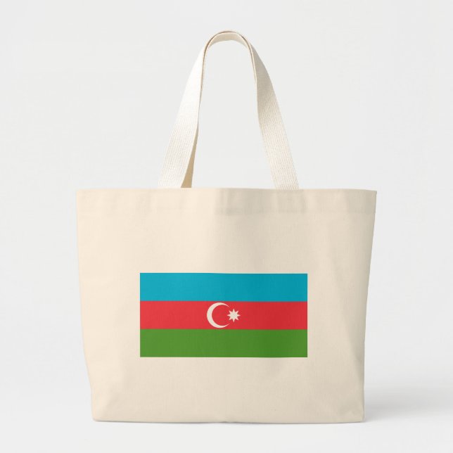 Bag med Flagga Azerbajdzjan Jumbo Tygkasse (Framsidan)