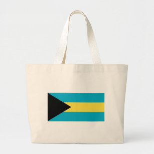 Bag med Flagga Bahamas Jumbo Tygkasse