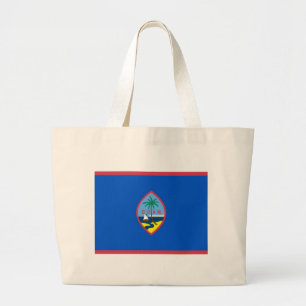 Bag med Flagga Guam - USA Jumbo Tygkasse