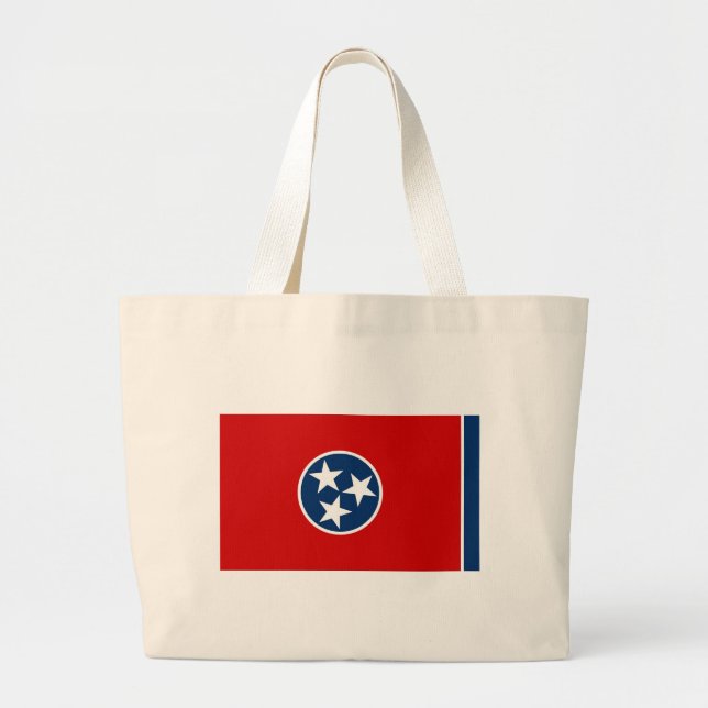 Bag med Flagga i Tennessee-staten - USA Jumbo Tygkasse (Framsidan)