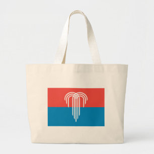 Bag med Flagga Kansas City, Missouri Jumbo Tygkasse