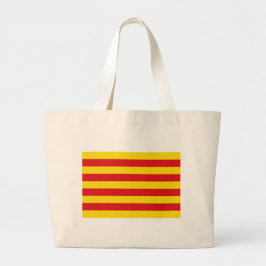 Bag med Flagga Katalonien Jumbo Tygkasse