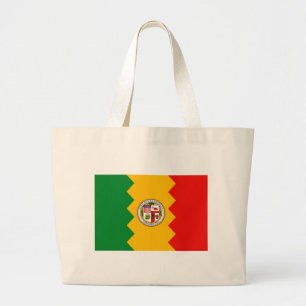 Bag med Flagga Los Angeles, Kalifornien, USA Jumbo Tygkasse