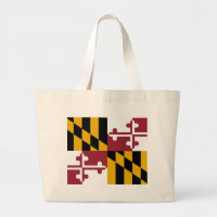 Bag med Flagga Maryland State - USA