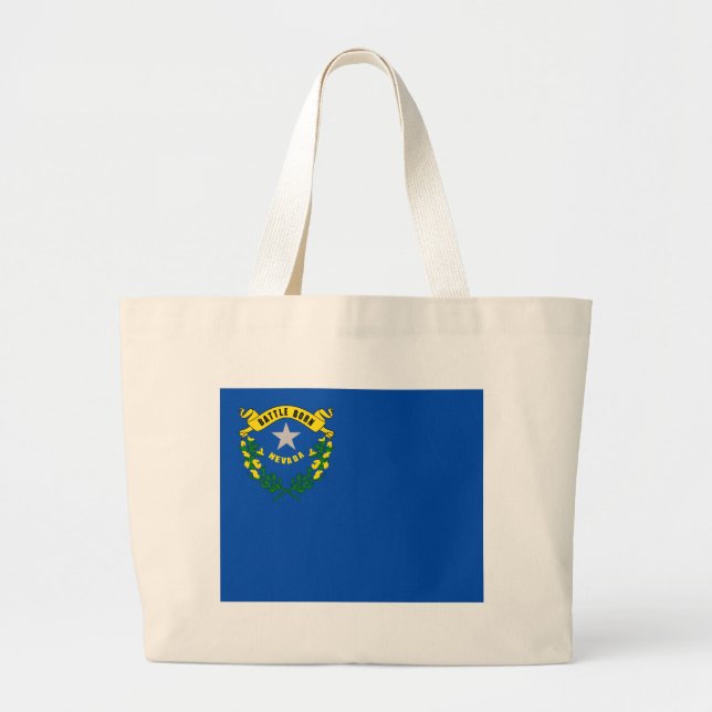 Bag med Flagga Nevada State - USA Jumbo Tygkasse (Framsidan)