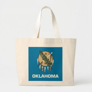 Bag med Flagga Oklahoma State - USA Jumbo Tygkasse