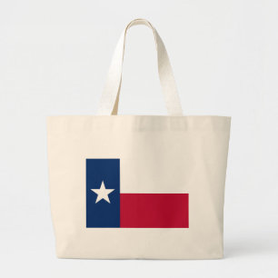 Bag med Flagga Texas State - USA Jumbo Tygkasse