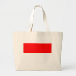 Bag med Indonesien Flagga Jumbo Tygkasse
