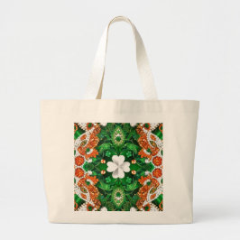 Bag med Ireland Färg Design Jumbo Tygkasse
