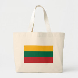 Bag med Litauens Flagga Jumbo Tygkasse