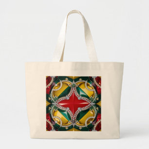 Bag med Los Angeles Färg Design Design Jumbo Tygkasse