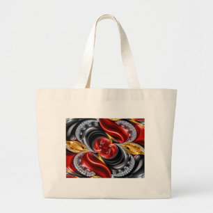 Bag med tyska Färg Design Jumbo Tygkasse