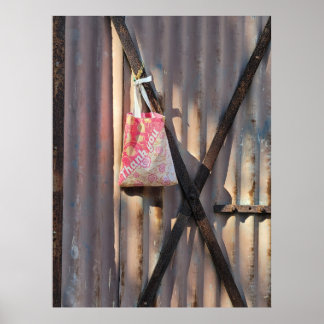 BAG PÅ DOOR PUDUCHERRY INDIA POSTER