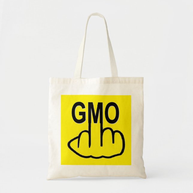 Bag säger nej till GMO Tygkasse (Framsidan)