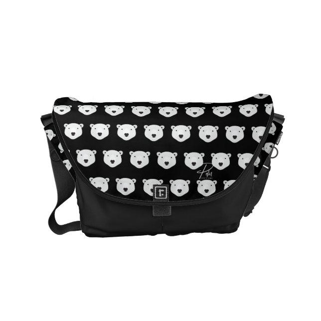 Bag - Save Polar Bears Mini Kurir Väska (Framsidan)