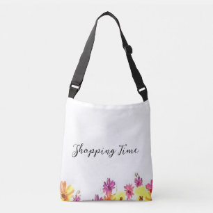 BAG SHOPPING TIME ART AND DESIGT AXELVÄSKA
