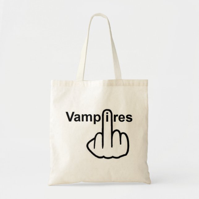 Bag Vampires Flip Tygkasse (Framsidan)