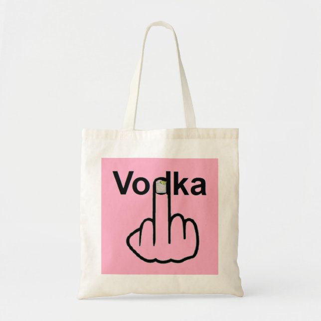 Bag Vodka Flip Tygkasse (Framsidan)