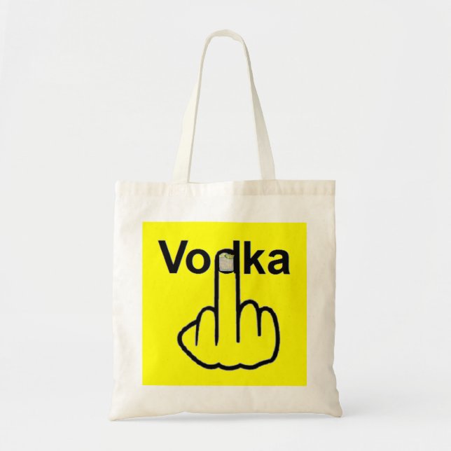 Bag Vodka Flip Tygkasse (Framsidan)