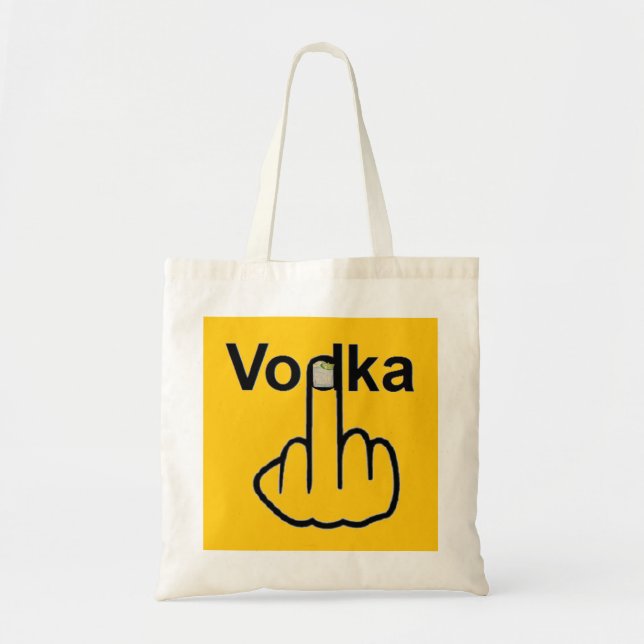 Bag Vodka Flip Tygkasse (Framsidan)