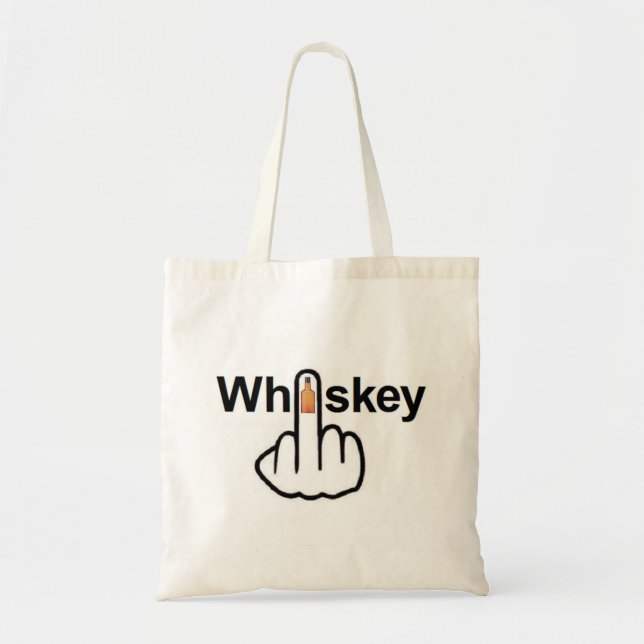 Bag Whiskey Flip Tygkasse (Framsidan)