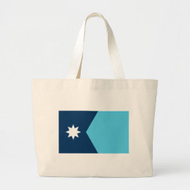 Bag with Flag of Minnesota, USA Jumbo Tygkasse