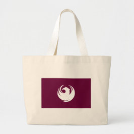 Bag with Flag of Phoenix City, Arizona Jumbo Tygkasse