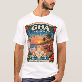 Baga Beach — Sol, Sand & Själ 🏖️ T Shirt
