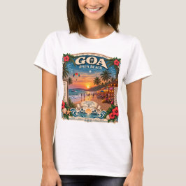 Baga Beach — Sol, Sand & Själ 🏖️ T Shirt