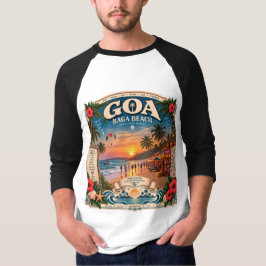 Baga Beach — Sol, Sand & Själ 🏖️ T Shirt
