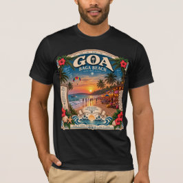 Baga Beach — Sol, Sand & Själ 🏖️ T Shirt