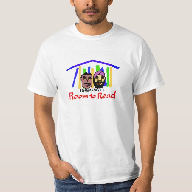 Baga & Vati T-shirt (Room to Read) (Framsida)