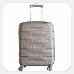Bagage Fyrkantigt Klistermärke