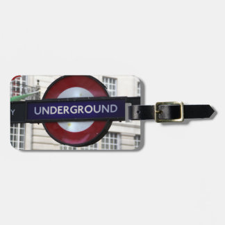 Bagage Label Underground Bagagebricka