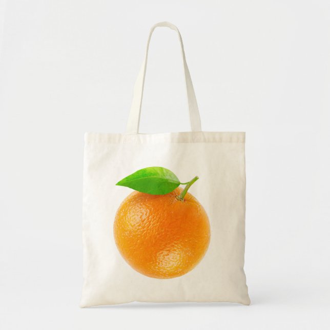 Bagage med orange tygkasse (Framsidan)