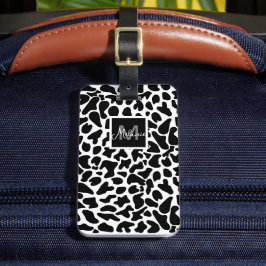 Bagageetikett för kugge bagagebricka