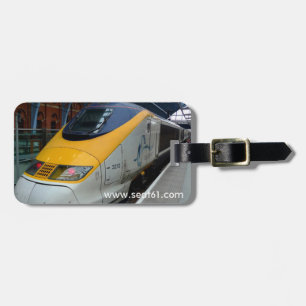 Bagageetiketter för Seat61 Eurostar Bagagebricka