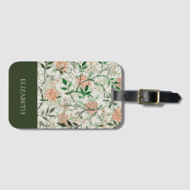 Bagagelapp: WILLIAM MORRIS : JASMINE Bagagebricka