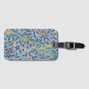 Bagagelapp: WILLIAM MORRIS : POMEGRANAT Bagagebricka