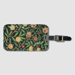 Bagagelapp: WILLIAM MORRIS : POMEGRANATER Bagagebricka