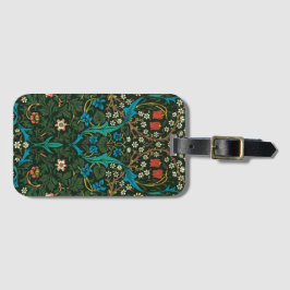 Bagagelapp: WILLIAM MORRIS : TULIPS Bagagebricka